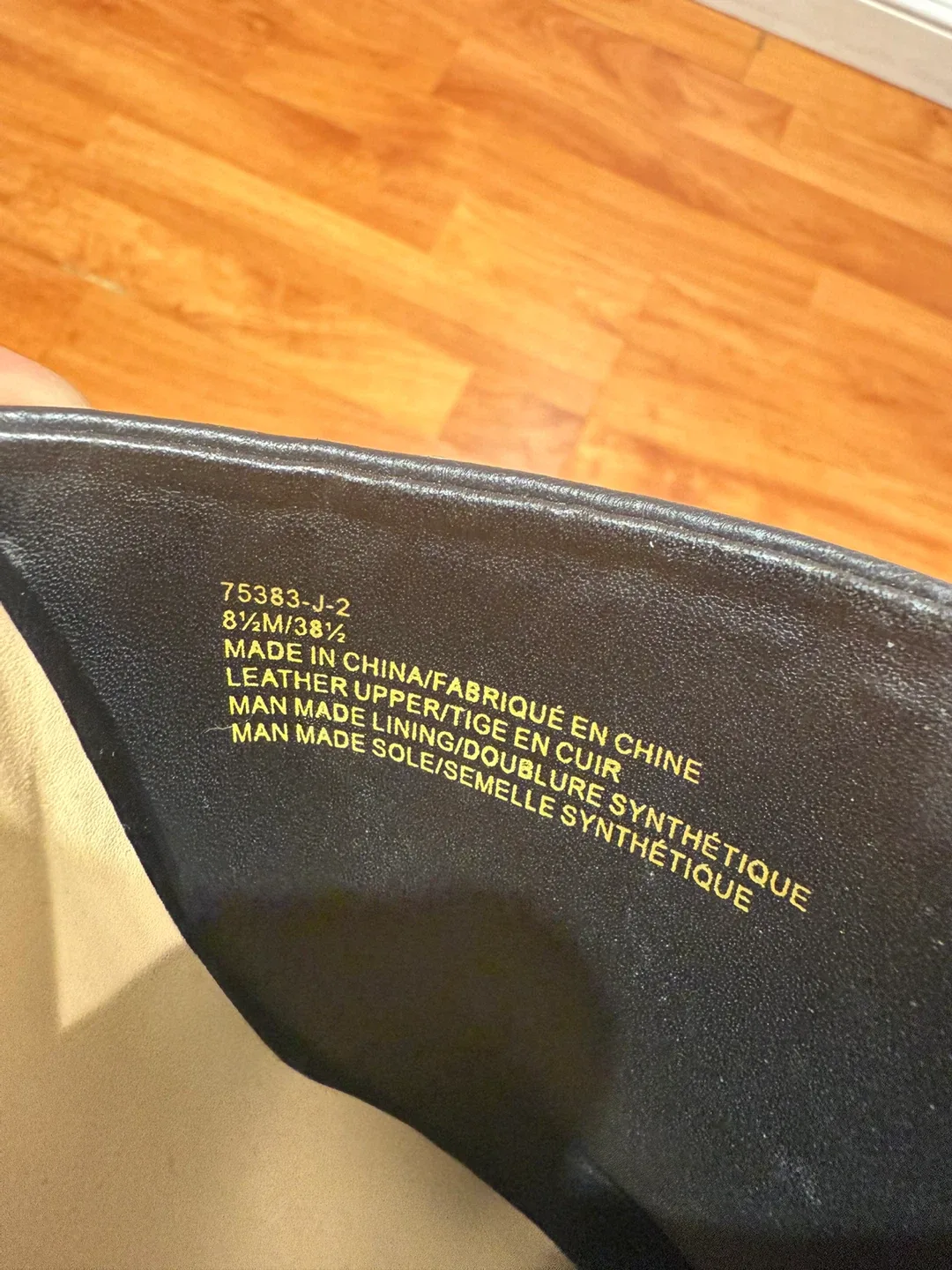 Saks Fifth Avenue Black Mules - Size 8.5 image indicator(4)