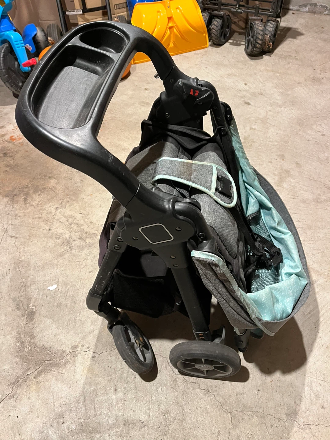 Grey Baby Trend Stroller
