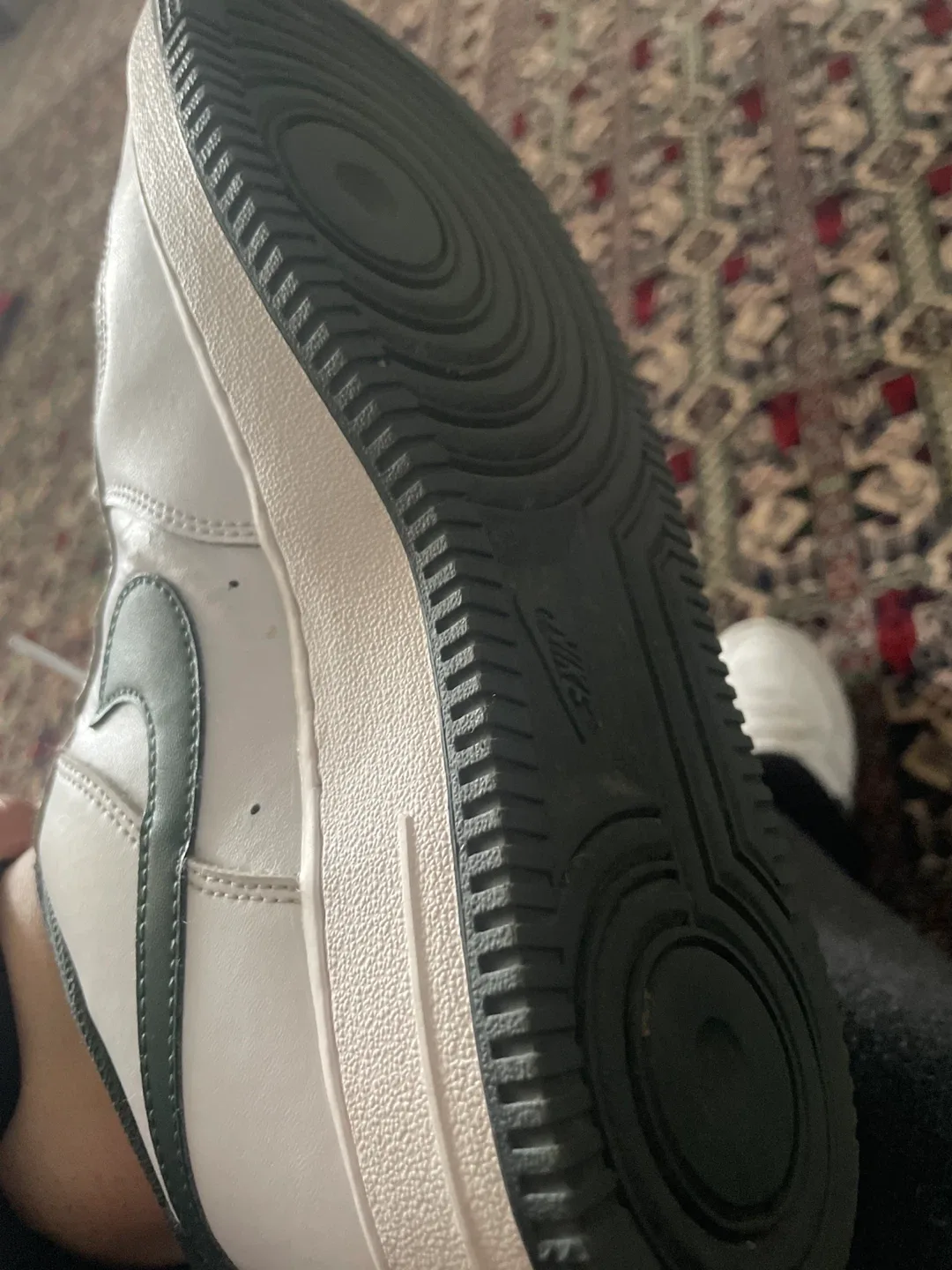 Nike Air Force 1 '07 White/Pine Green Sneakers image indicator(2)