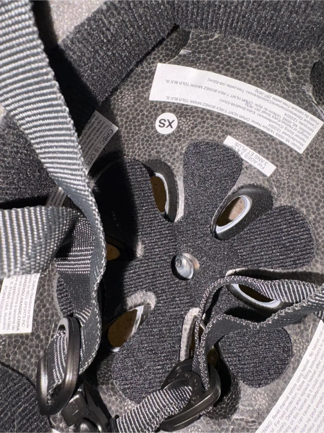 Raskullz Mohawk Bonez Dinosaur Helmet - XS image indicator(4)