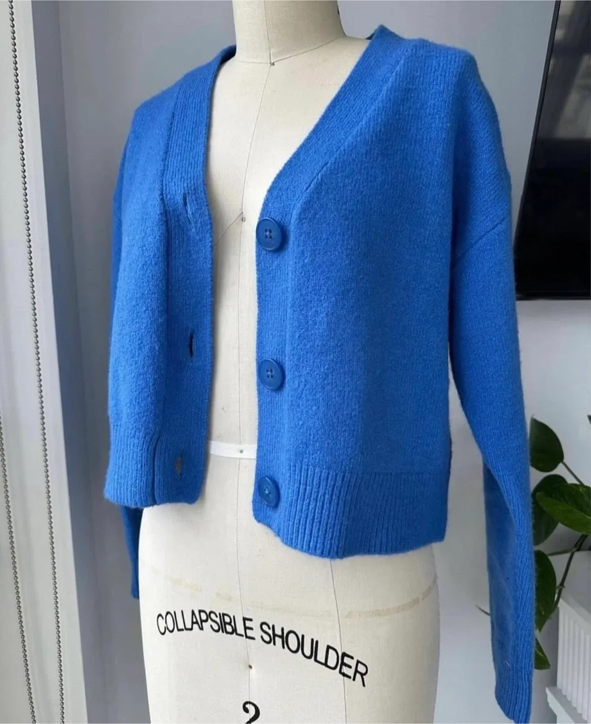 Icone button up cardigan size small