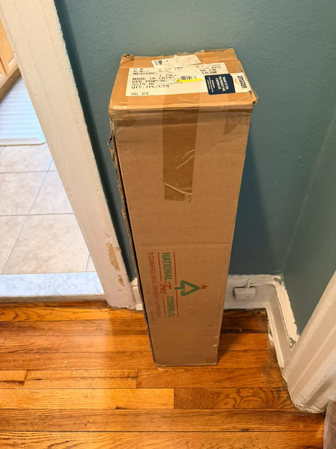 National Tree Company 3ft Flocked Christmas Tree - Like New! image indicator(4)