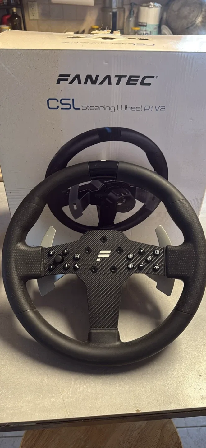 Fanatec CSL Steering Wheel for ps and pc - Like New image indicator(2)