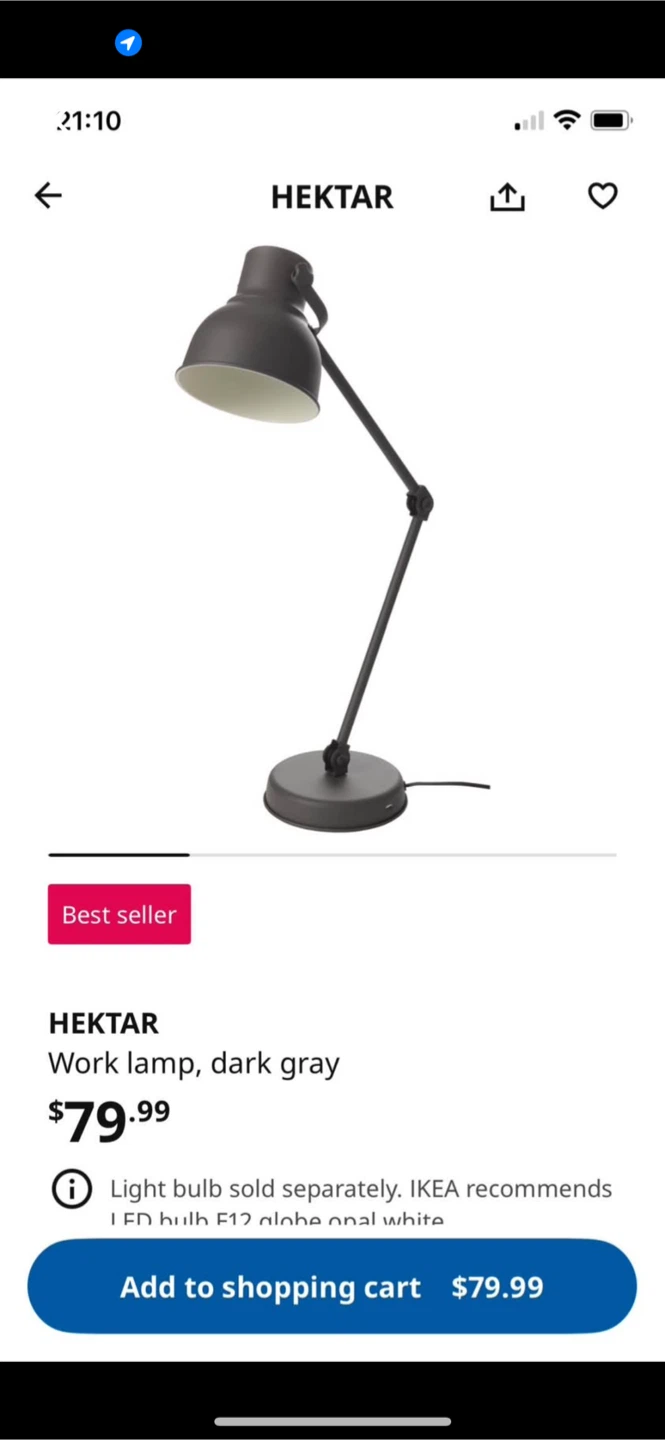 IKEA Work Lamp - photo 3