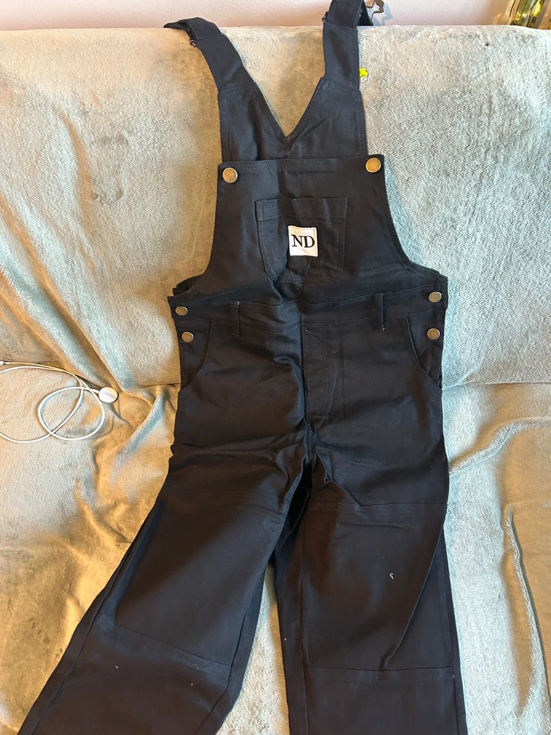 Denim Overalls Size 10-12 years . Brand New girls dungarees image indicator(6)