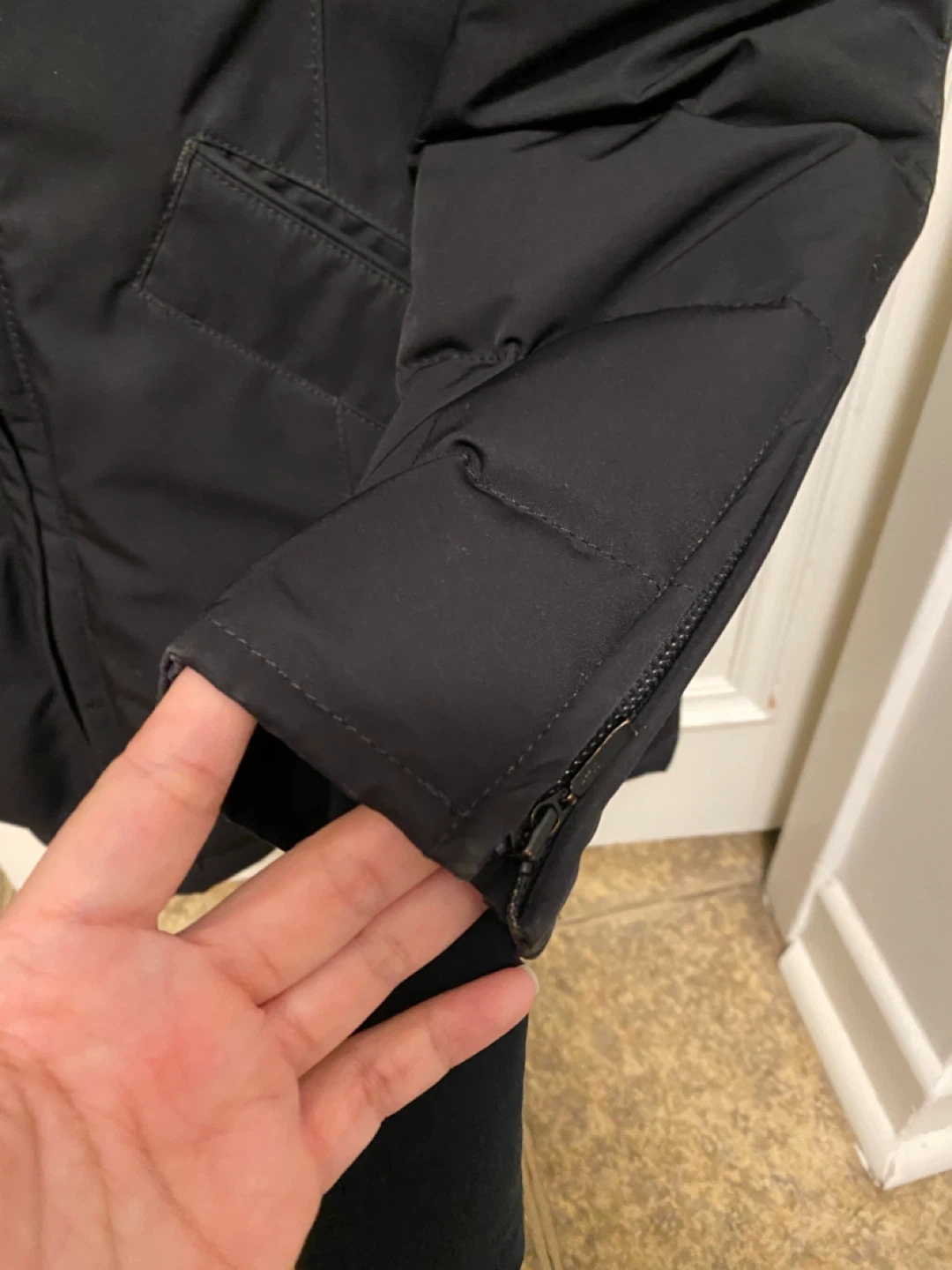 Canada Goose Black Down Parka ( black label) - Size 2XS - photo 2