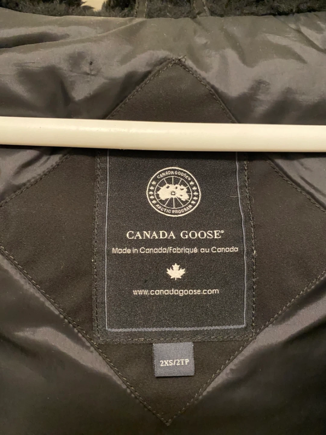 Canada Goose Black Down Parka ( black label) - Size 2XS - photo 5