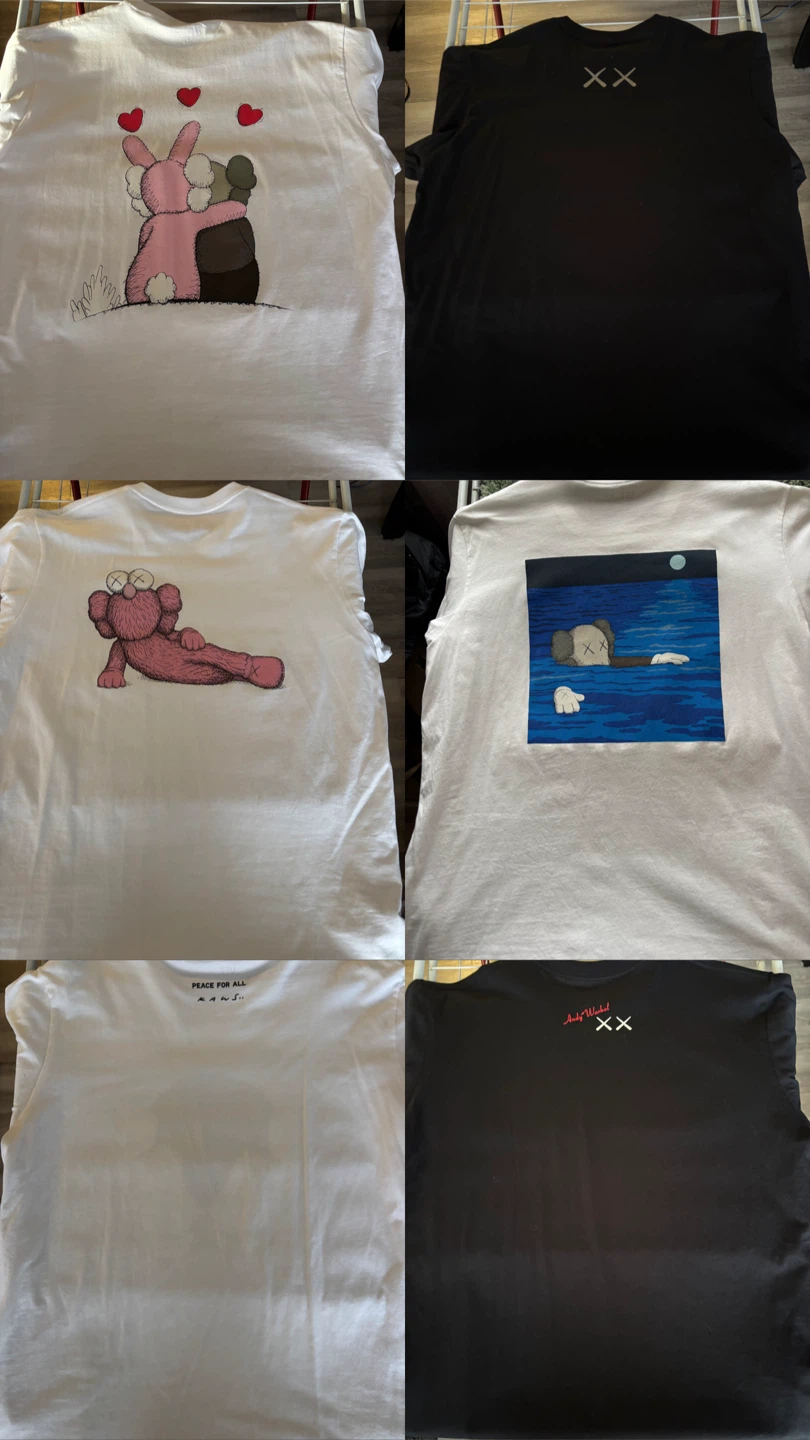 Kaws X Uniqlo shirts size XL - photo 2