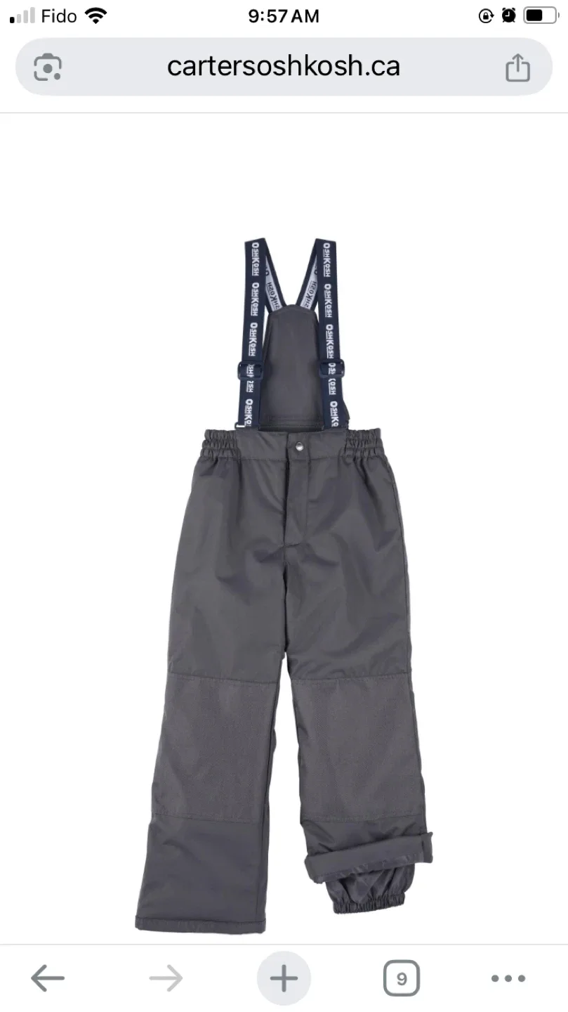 OshKosh B'gosh Snow Pants - Size 10 image indicator(2)