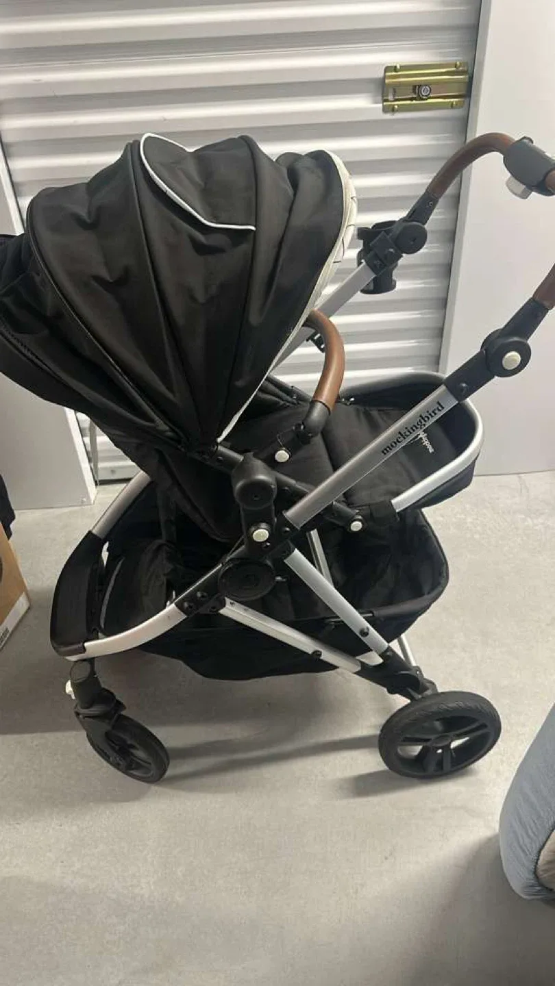 Mockingbird Stroller - Black