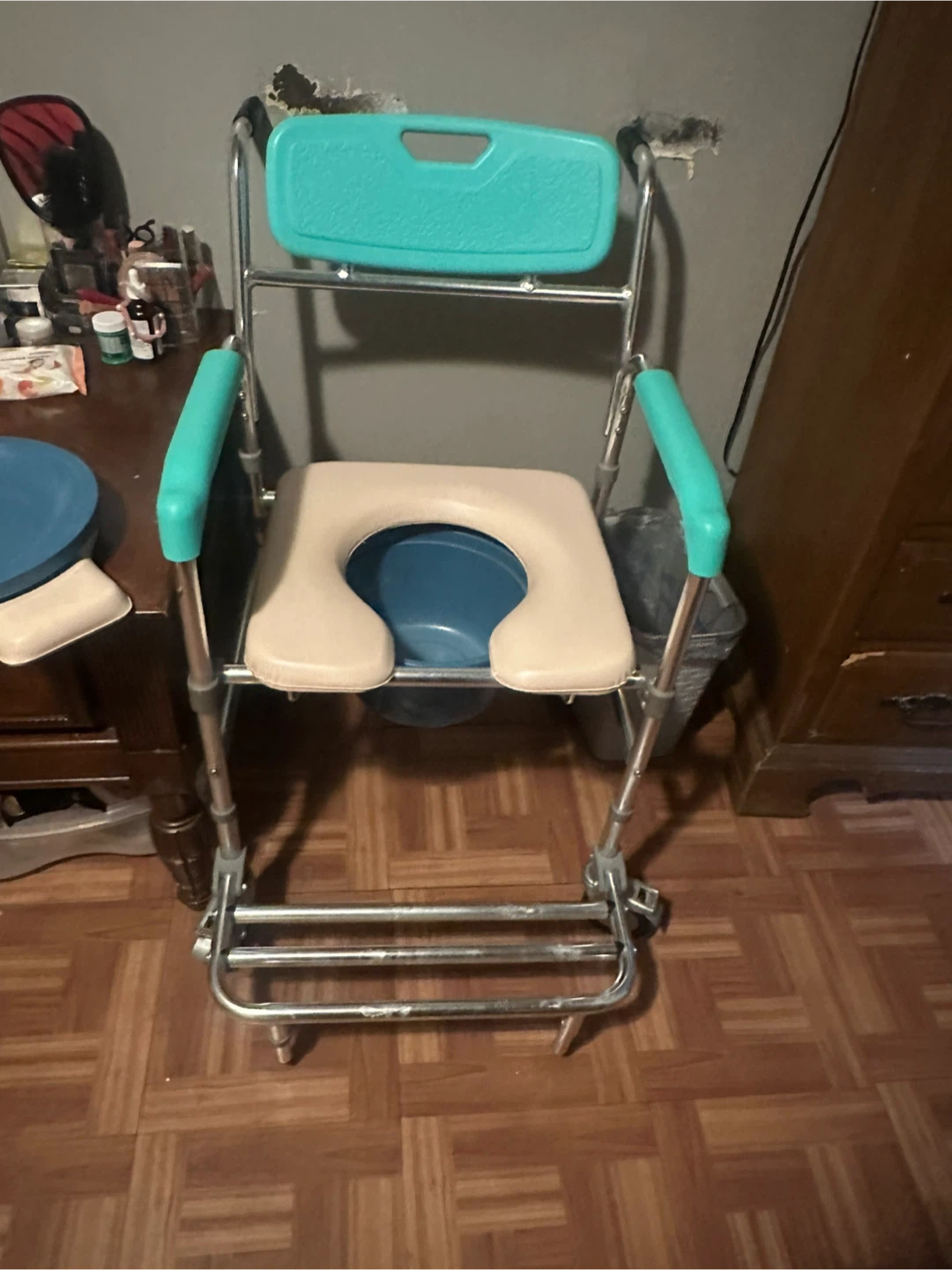 Rolling Commode Chair - photo 4
