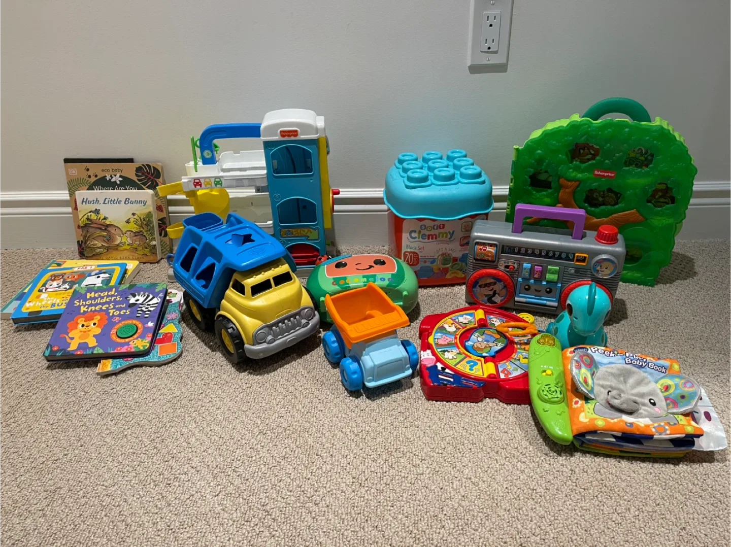 Mixed Toys Lot - Fisher-Price, VTech, Clementoni