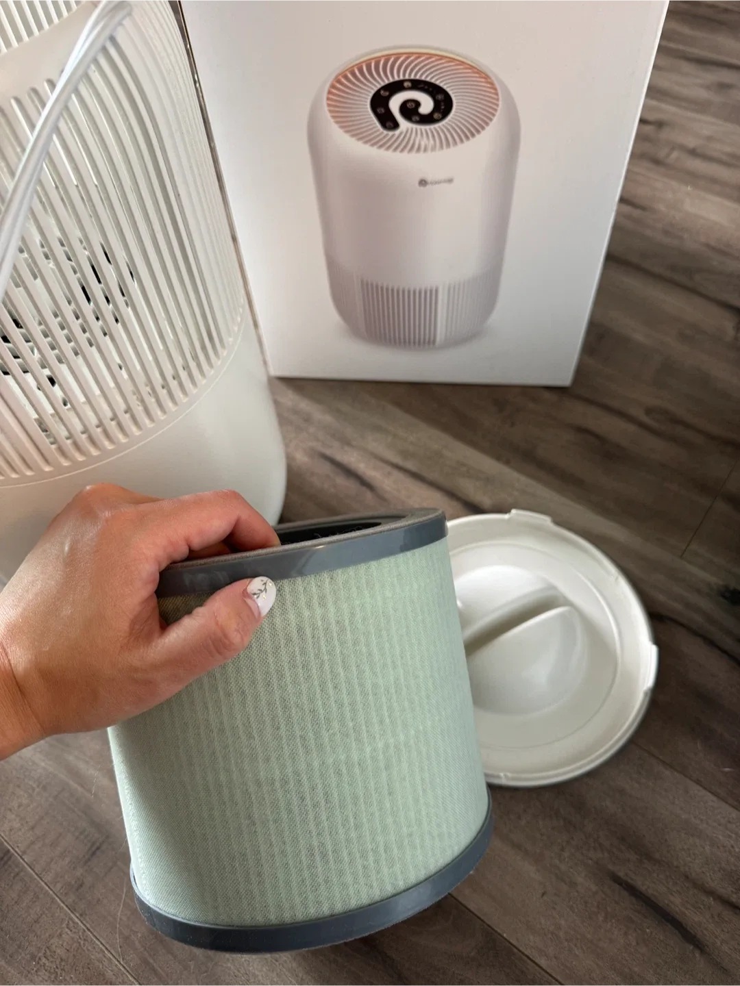 Dreamegg True HEPA Air Purifier image indicator(6)