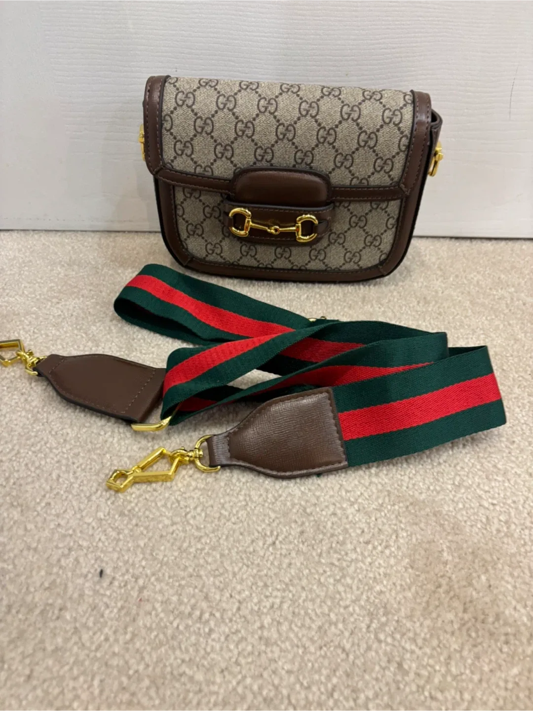 Gucci horsebit small shoulder bag $80 image indicator(4)