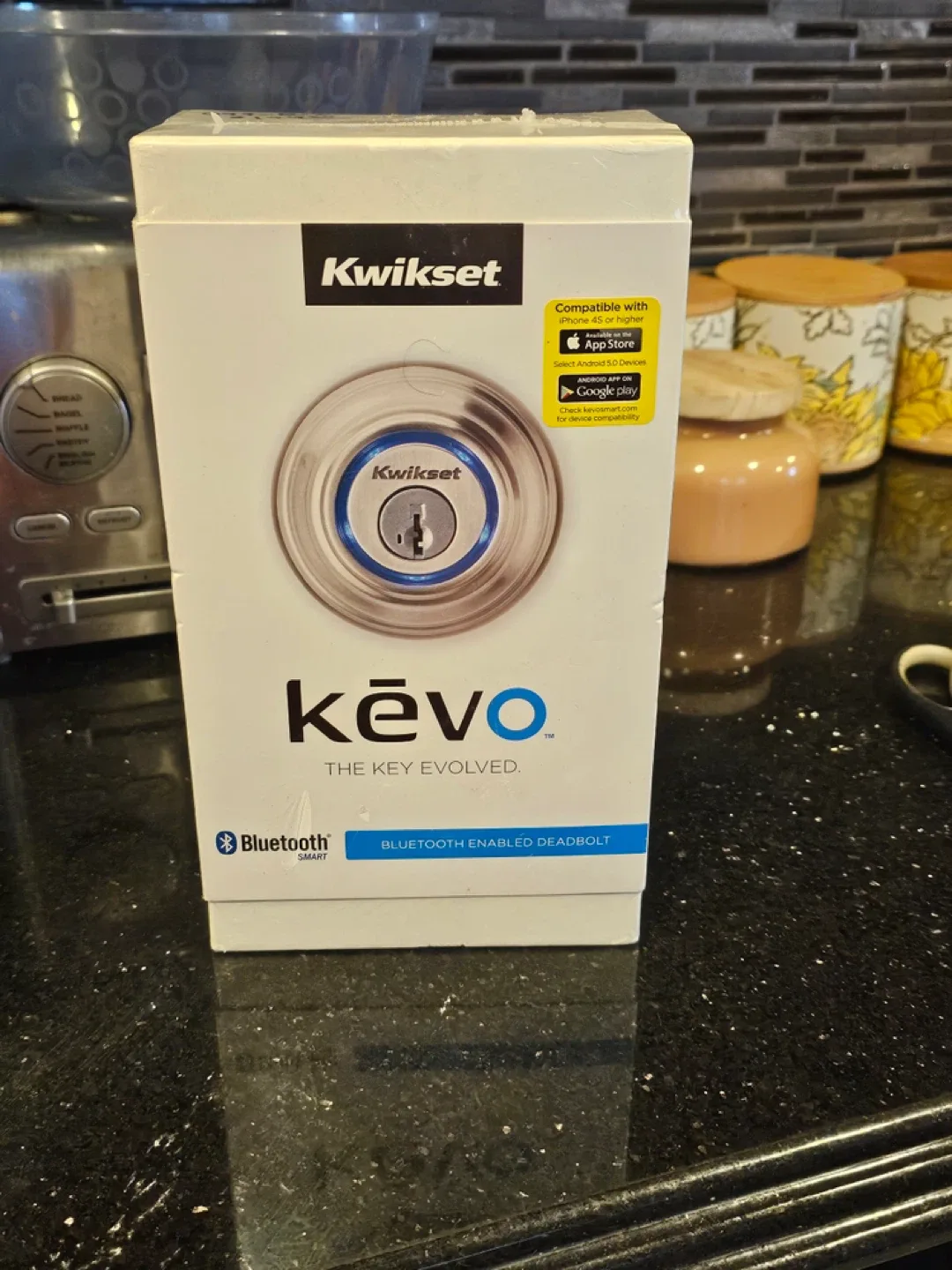 New Kwikset Kevo Bluetooth Deadbolt Smart Lock