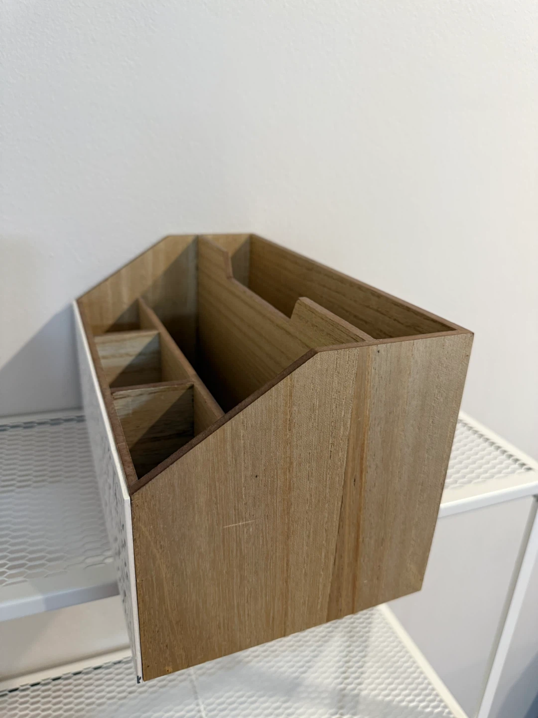 HomeSense Wooden Desk Organizer - photo 2