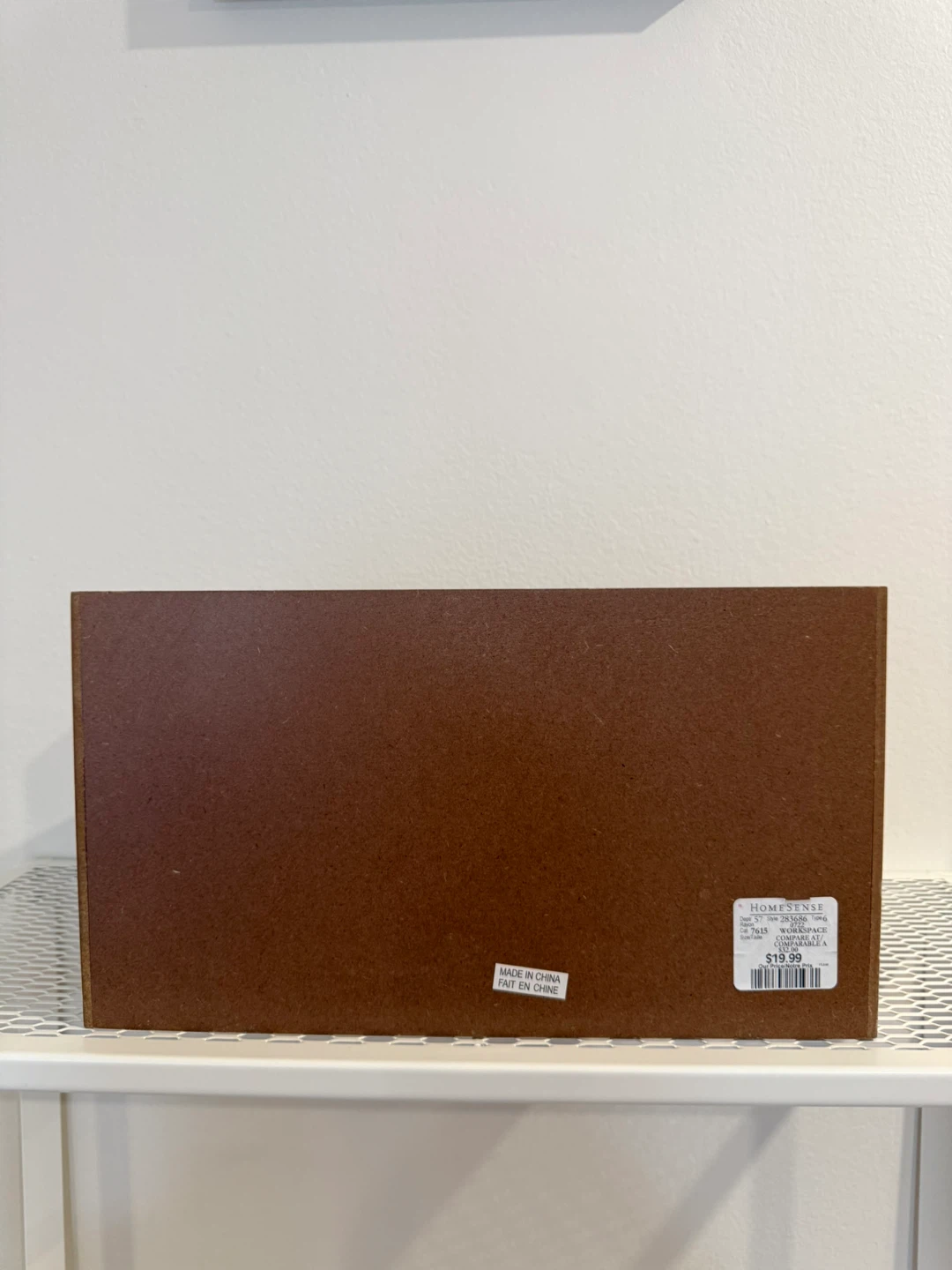 HomeSense Wooden Desk Organizer - photo 4
