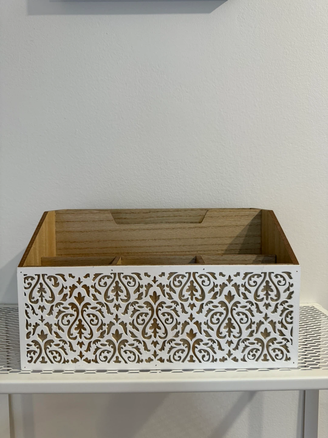 HomeSense Wooden Desk Organizer
