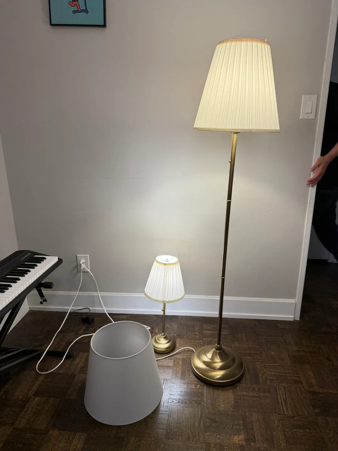 Lamp Set: Floor Lamp & Table Lamp image indicator(2)