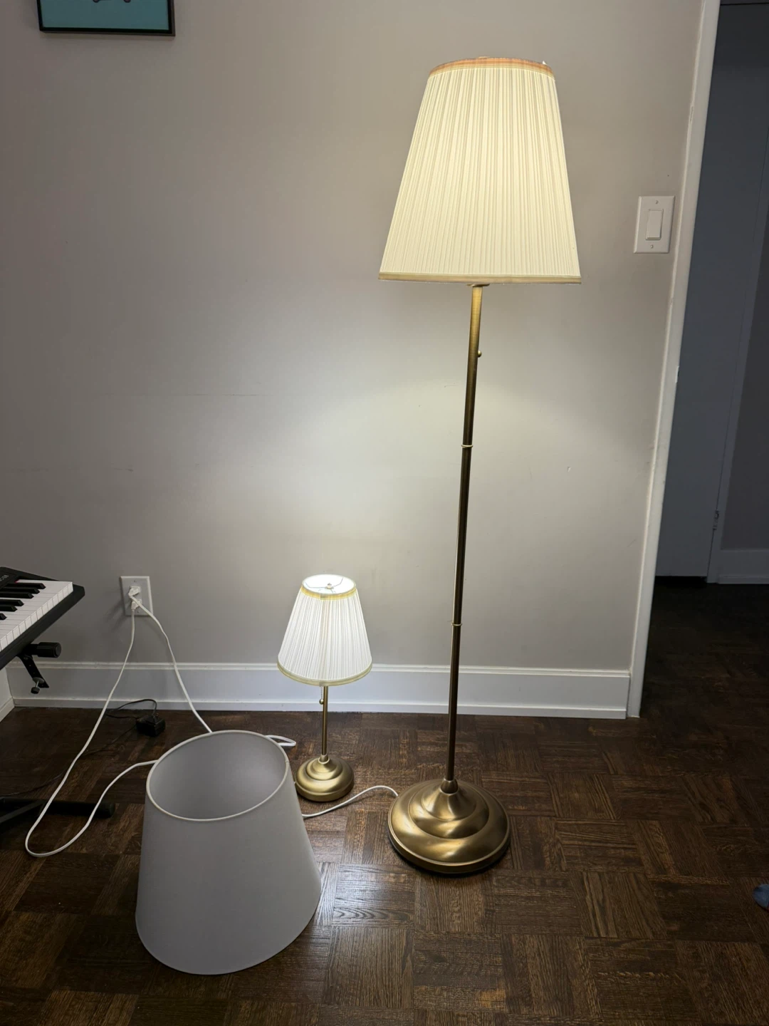 Lamp Set: Floor Lamp & Table Lamp