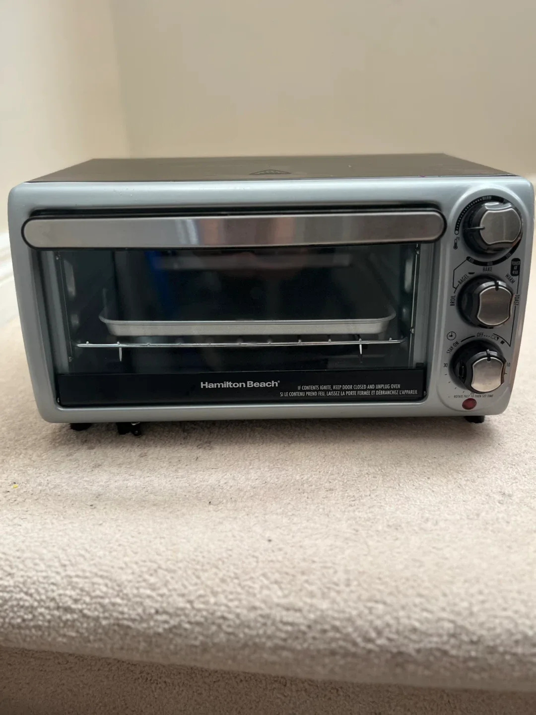 Hamilton Beach Toaster Oven image indicator(2)