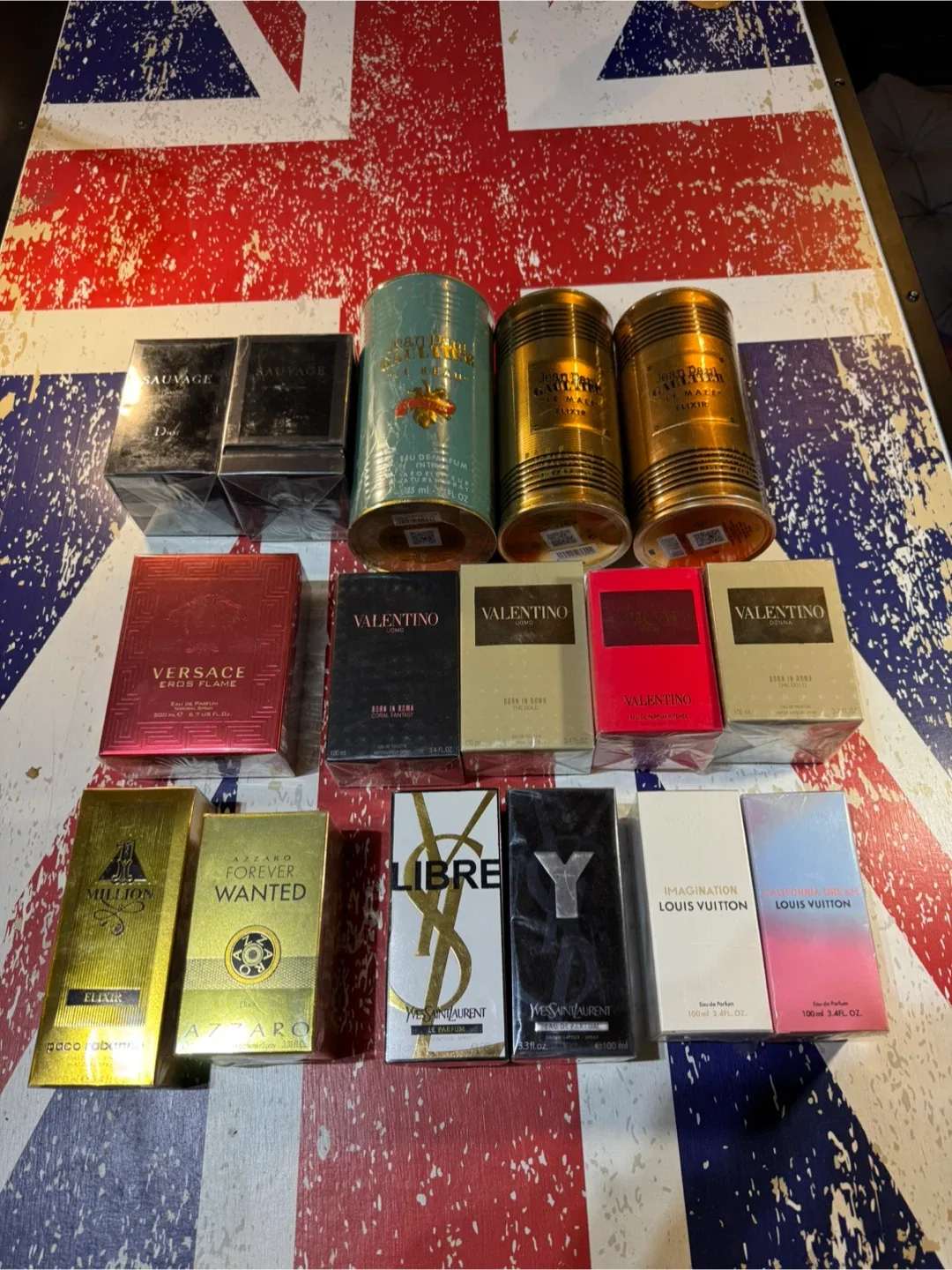 Lot de parfums de marque