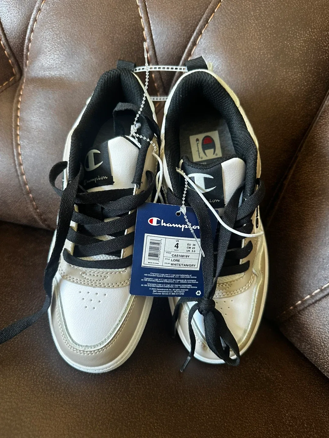 New Champion Lore Sneakers - Size 4