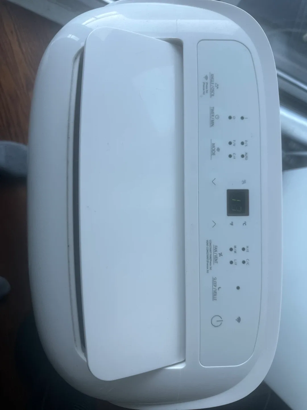 Toshiba Portable Air Conditioner RAC-PD1213CWRC image indicator(2)