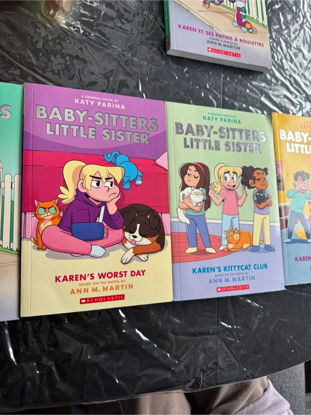 Baby-Sitters Little Sister Graphic Novels by Katy Farina 1-5 image indicator(3)