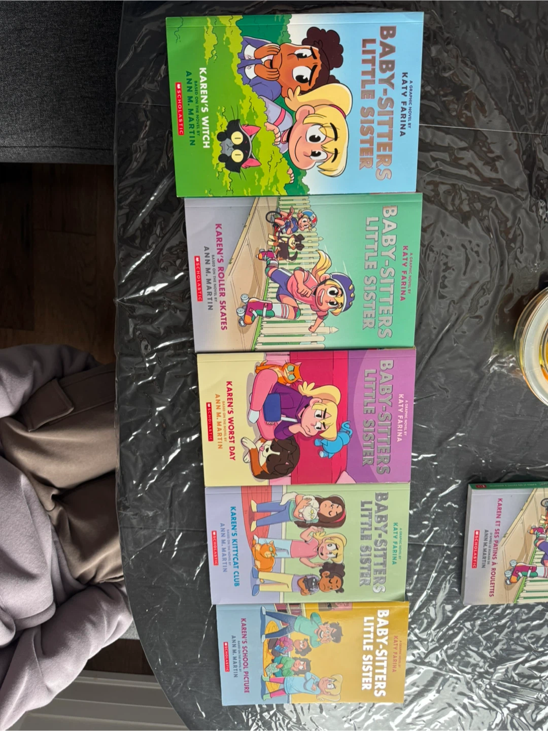 Baby-Sitters Little Sister Graphic Novels by Katy Farina 1-5