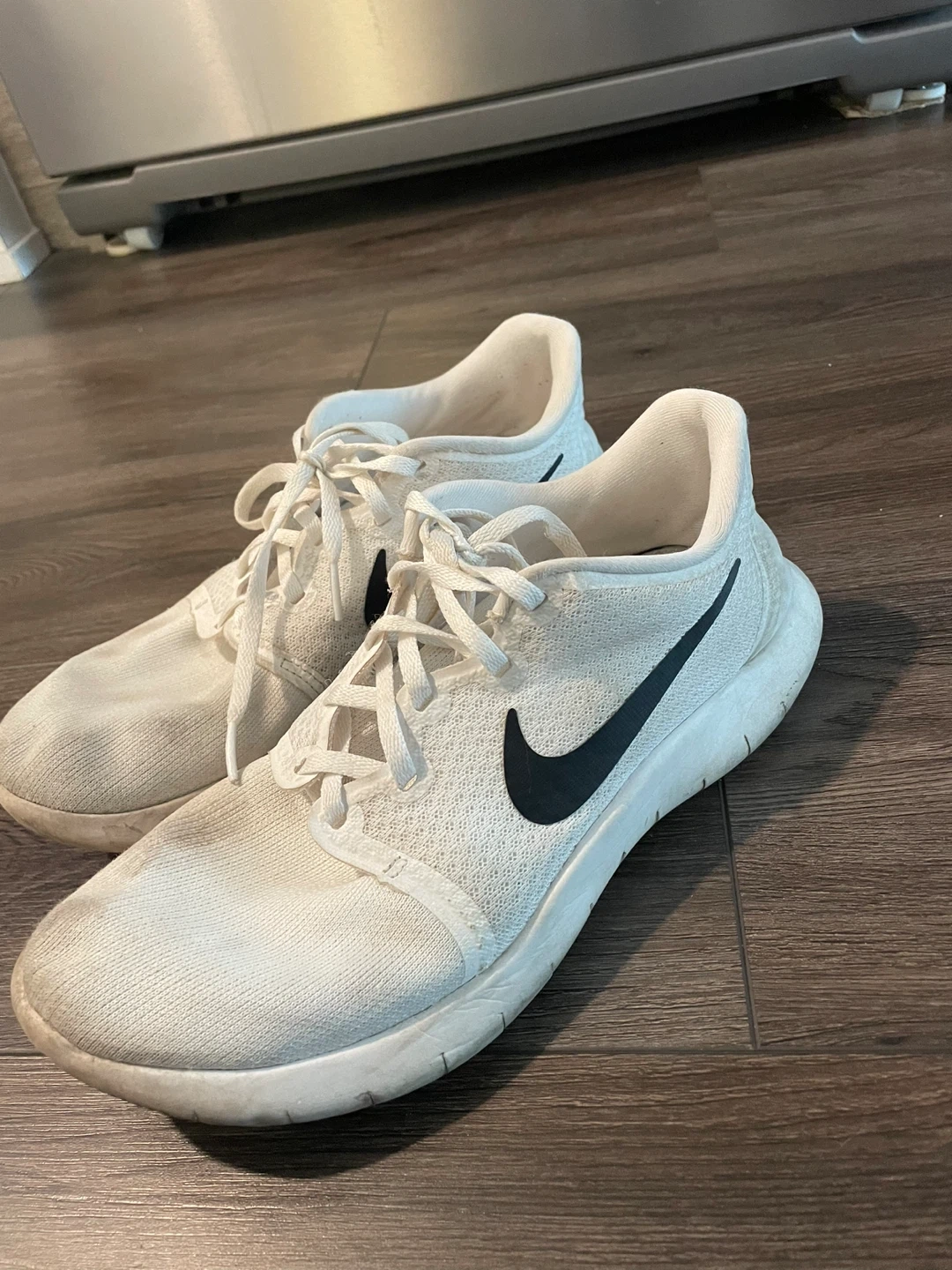 Nike White Running Shoes
