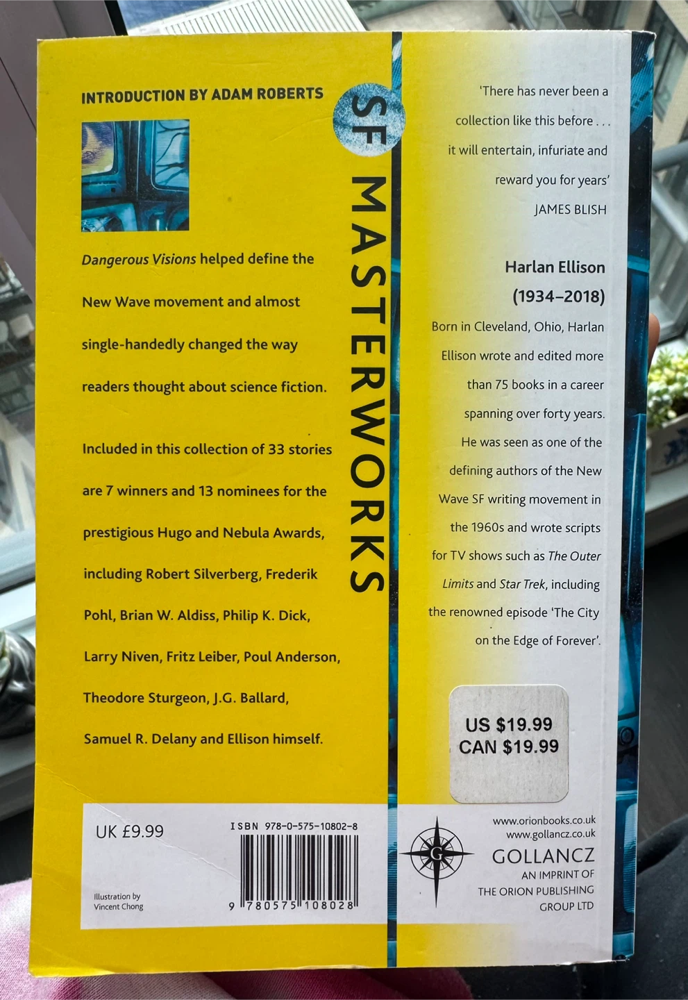 Dangerous Visions sci-fi short story anthology - photo 2
