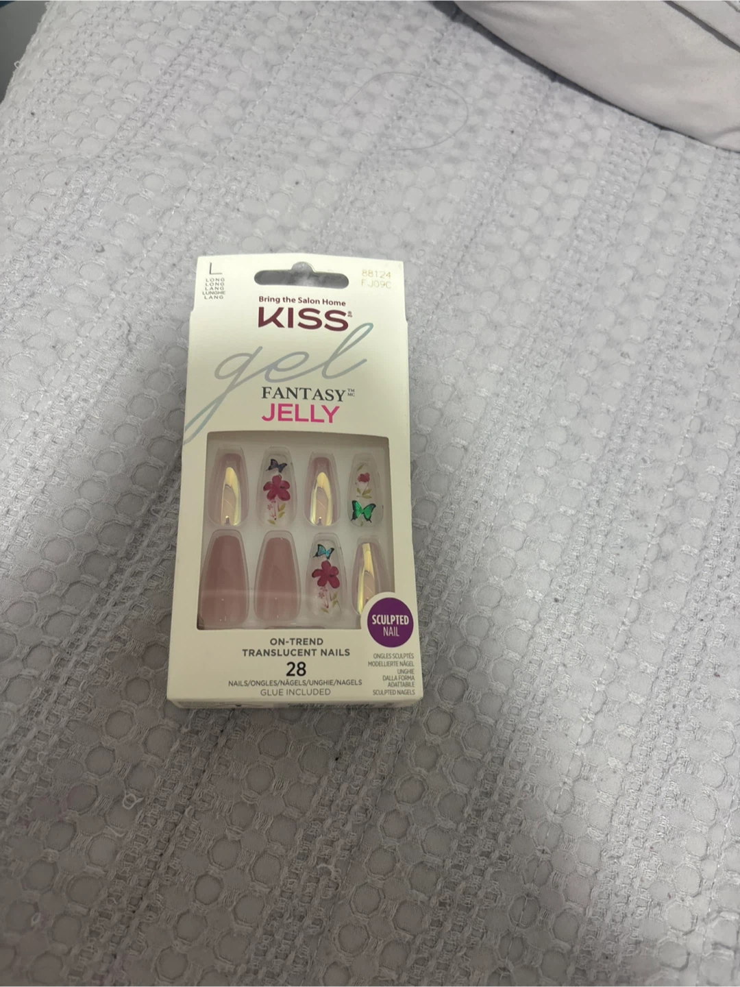 KISS Gel Fantasy Jelly Nails - Translucent