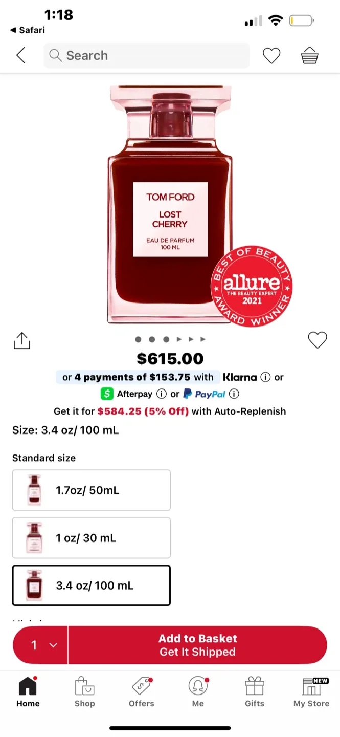 Tom Ford Lost Cherry Eau de Parfum 100 ml image indicator(2)