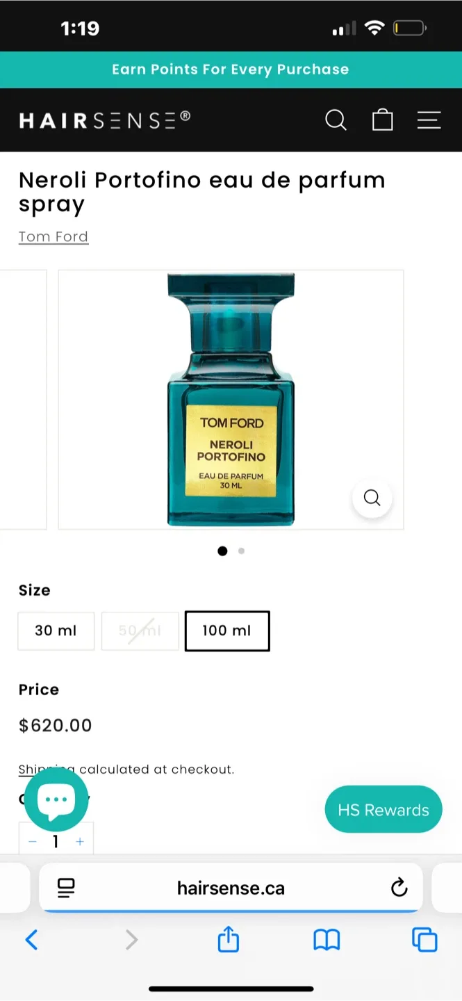 Tom Ford Neroli Portofino 100ml Parfum image indicator(2)