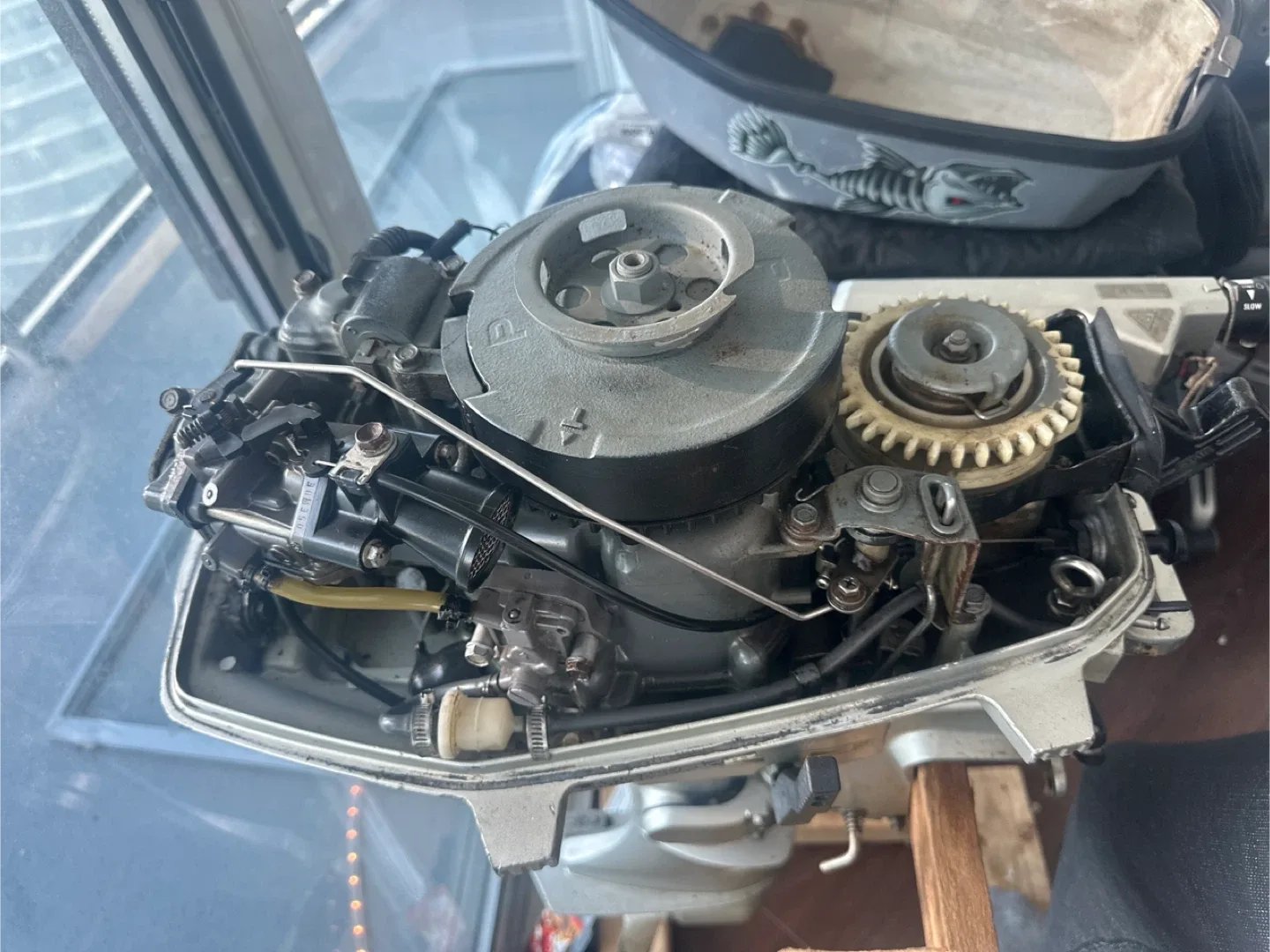 Honda 5hp EM Outboard Motor image indicator(4)