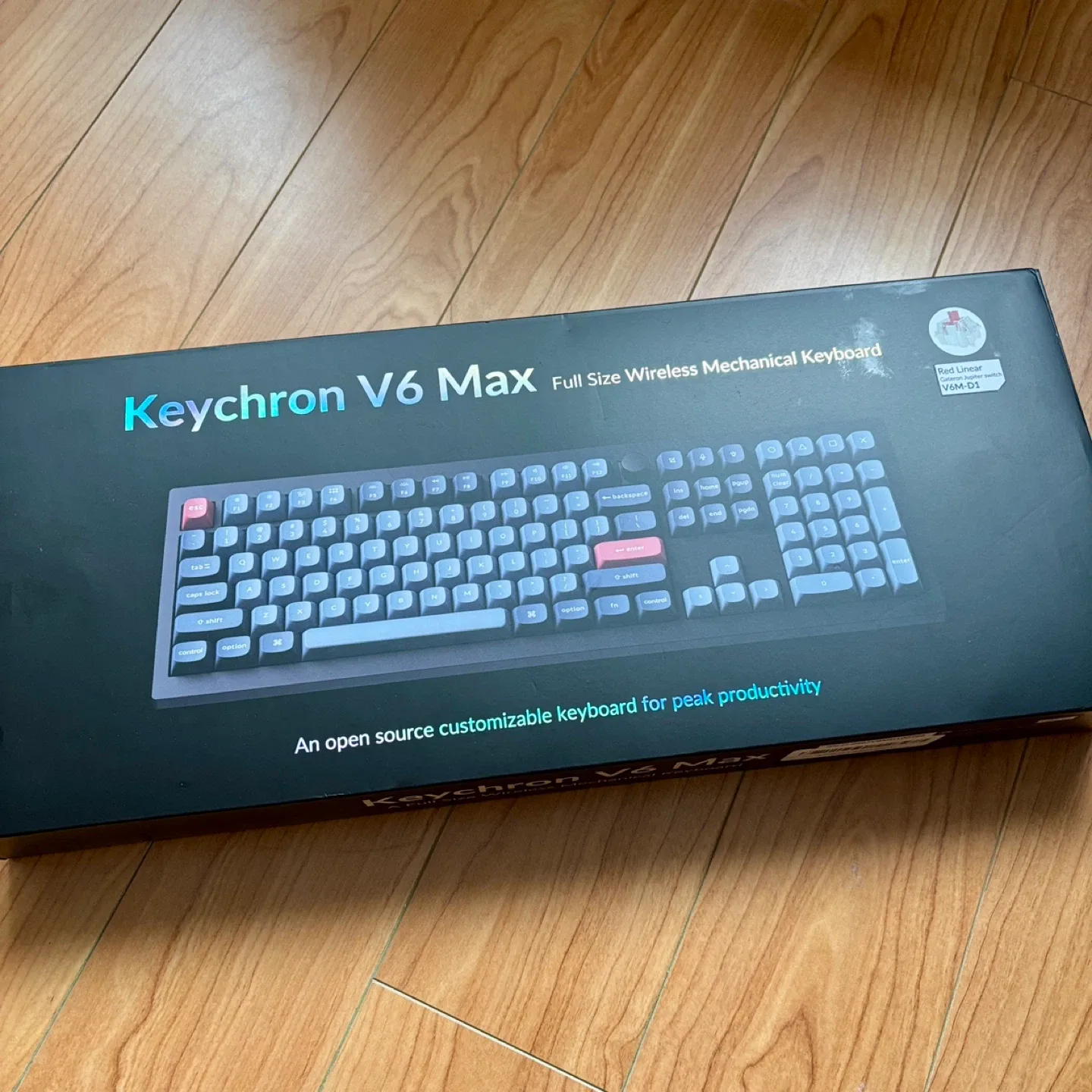 *New* $200 Keychron V6 Max Full Wireless Mechanical Keyboard image indicator(2)