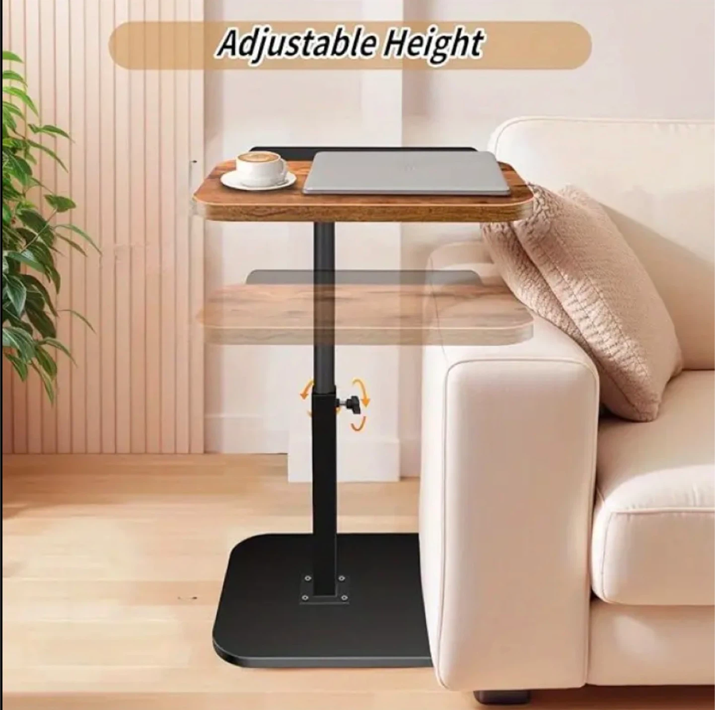 Adjustable Height side table- Brand new in box - photo 2
