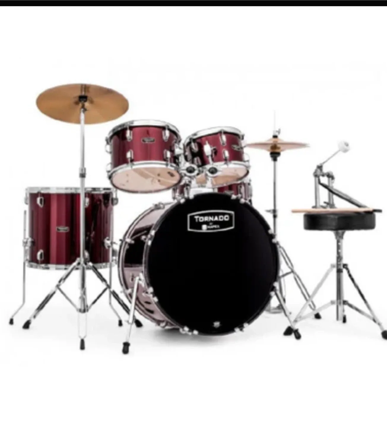 Mapex Tornado Drum Kit - Burgundy