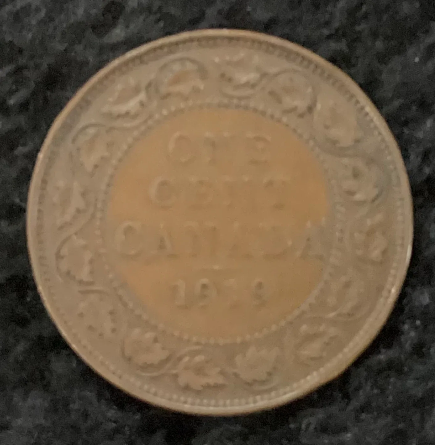 Canadian One Cent Coins - 7 coins image indicator(5)