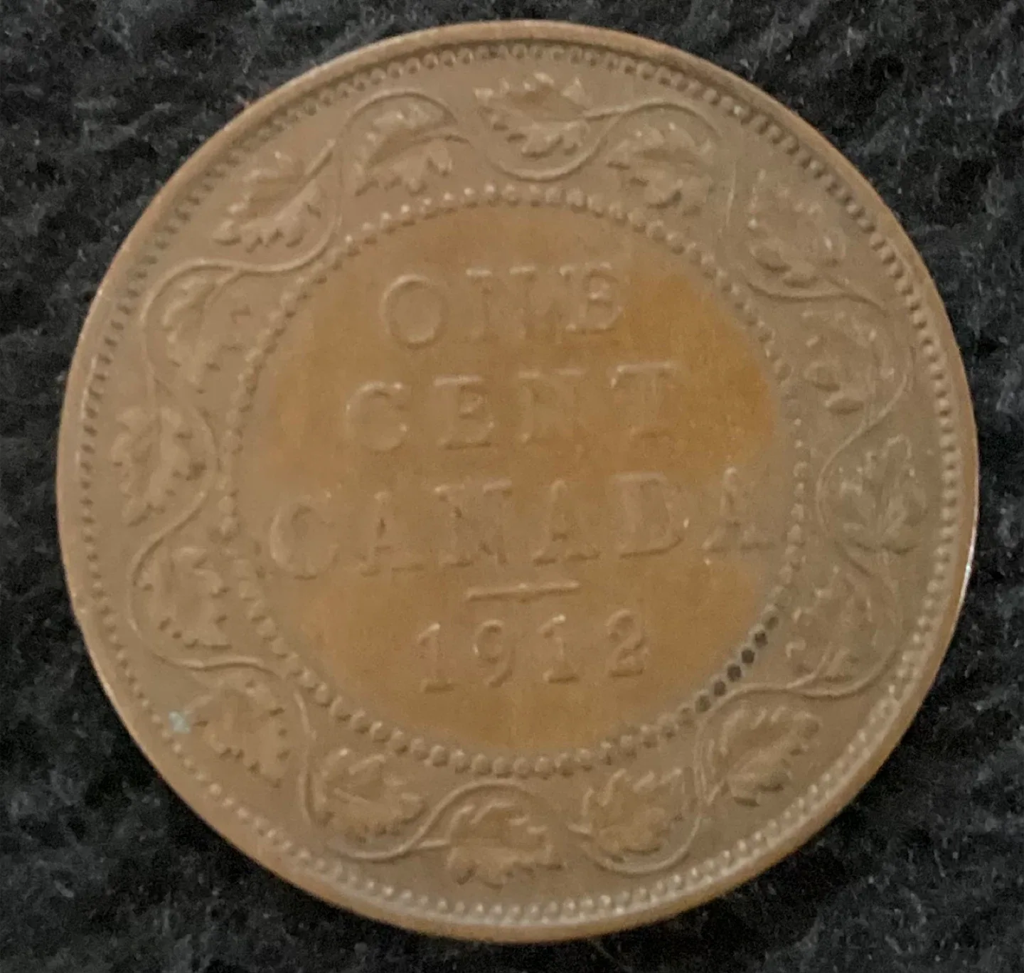 Canadian One Cent Coins - 7 coins image indicator(2)