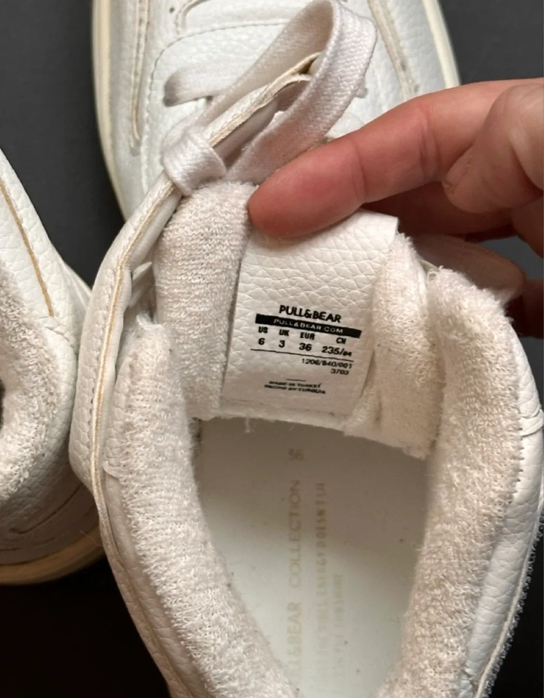 Pull&Bear White High Top Sneakers image indicator(3)