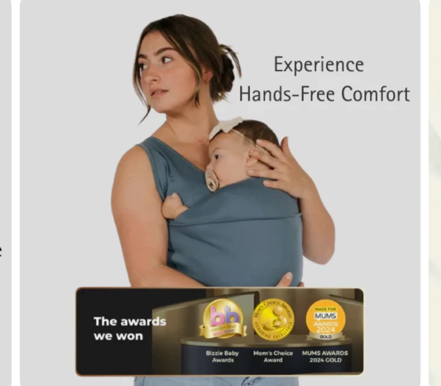 LIOR Baby Carrier - Hands-Free Comfort (Men and Women) image indicator(3)