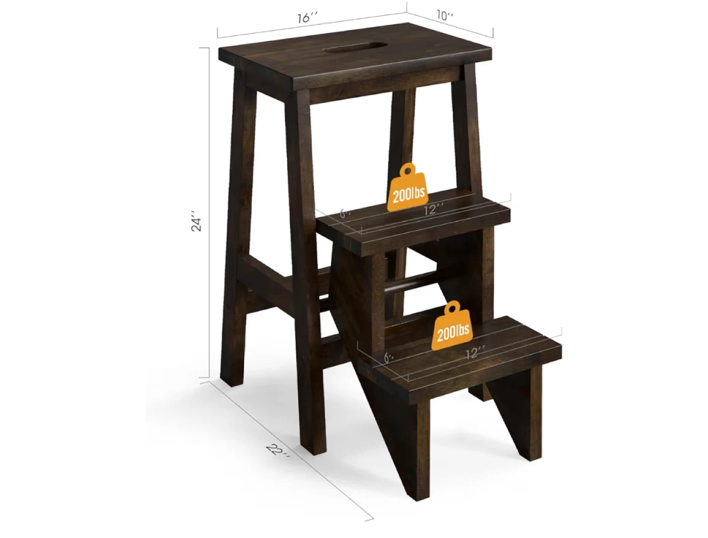 Folding step stool - photo 4