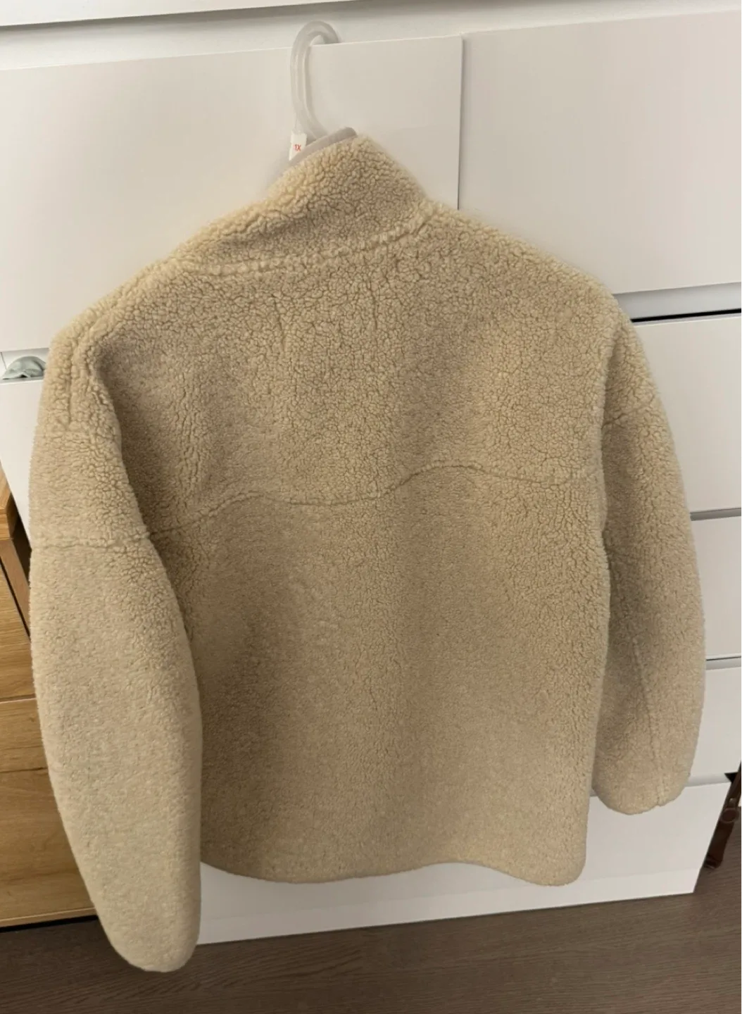 Oak + Fort Beige Fleece Jacket - Size M image indicator(3)