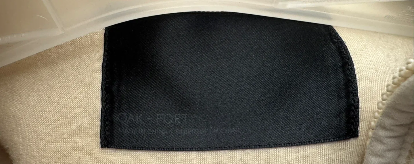 Oak + Fort Beige Fleece Jacket - Size M image indicator(4)