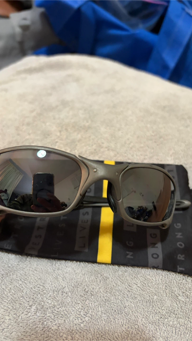 X metal Oakley Juliet Sunglasses - photo 2