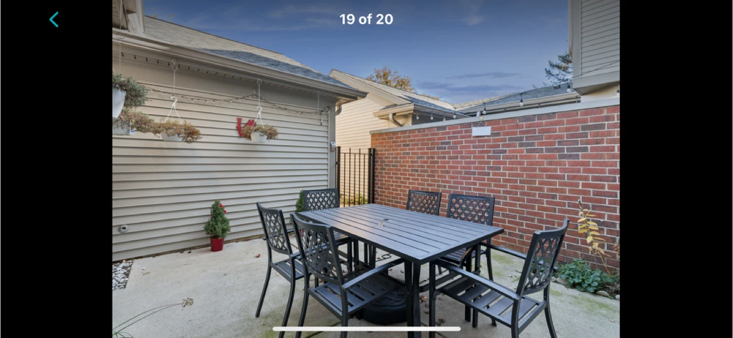 Six seater Patio set with Umbrella