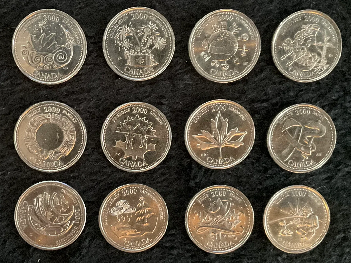 Canada 2000 Millennium Quarter Collection image indicator(2)