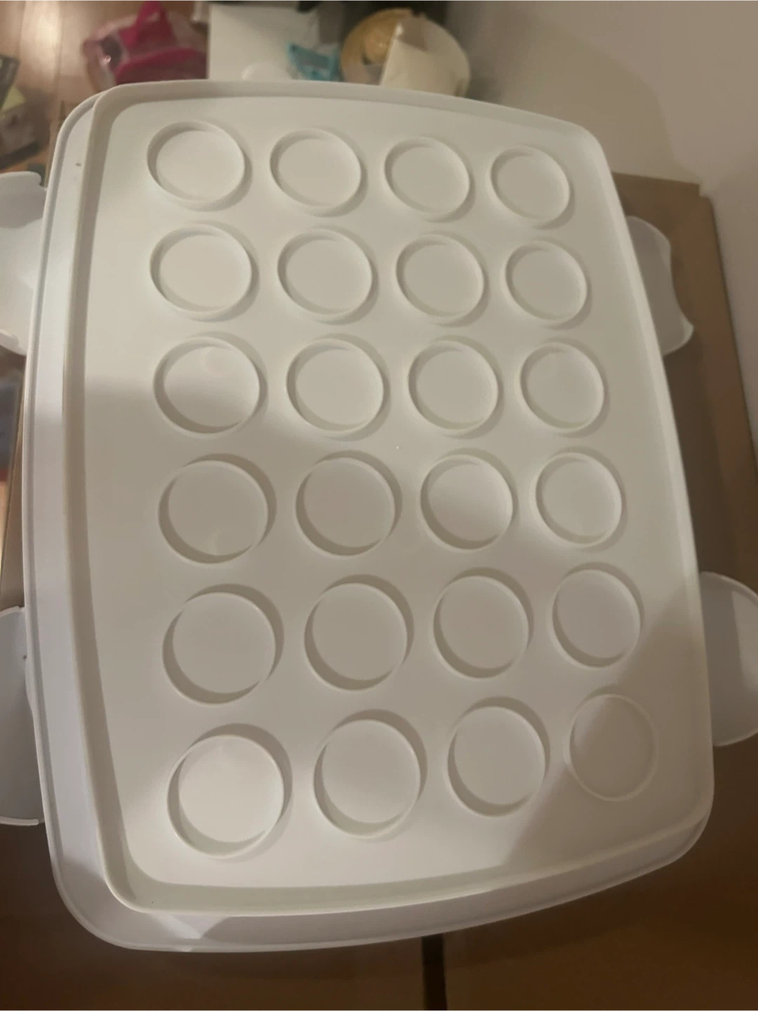TWO White Cupcake Carrier - photo 3